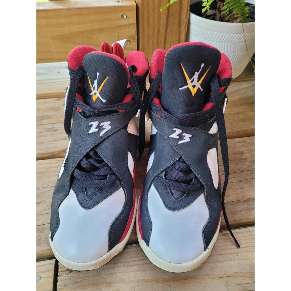 NEW Nike Air Jordan 8 Retro Mid Paprika University Red DO8731-601 GS Sz 6.5